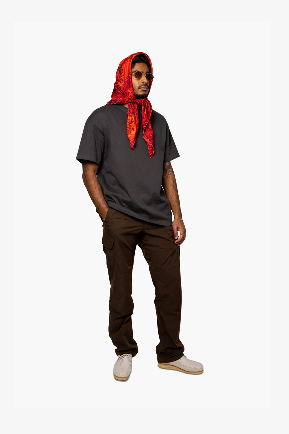 Grey Boxy Tee - Image 3